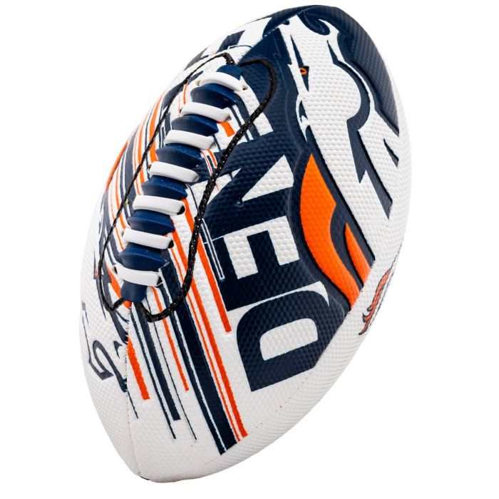 Denver Broncos NFL Air Tech Mini Football (UK Stock) - UKASSNI