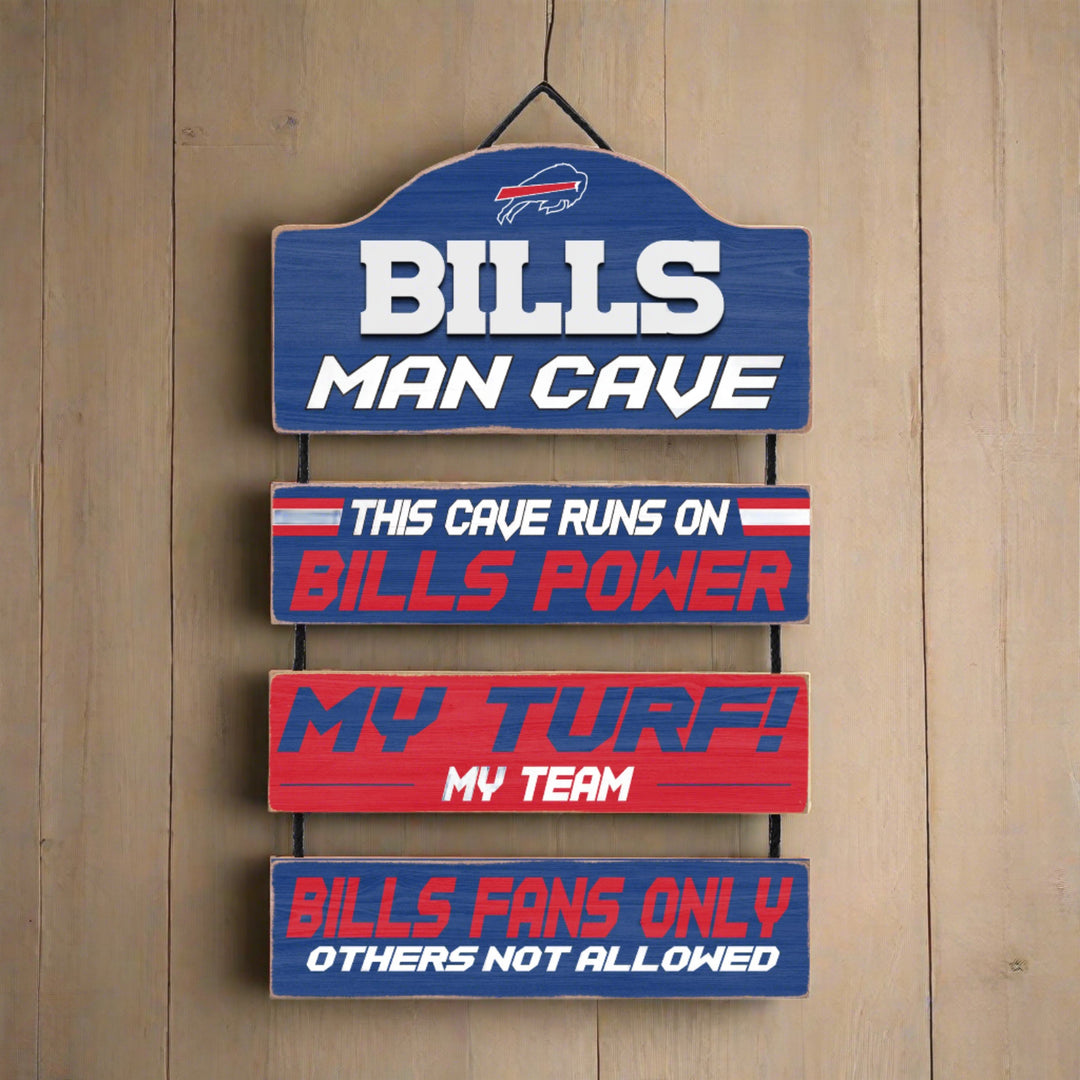 Buffalo Bills Man Cave Dangle Sign - UKASSNI