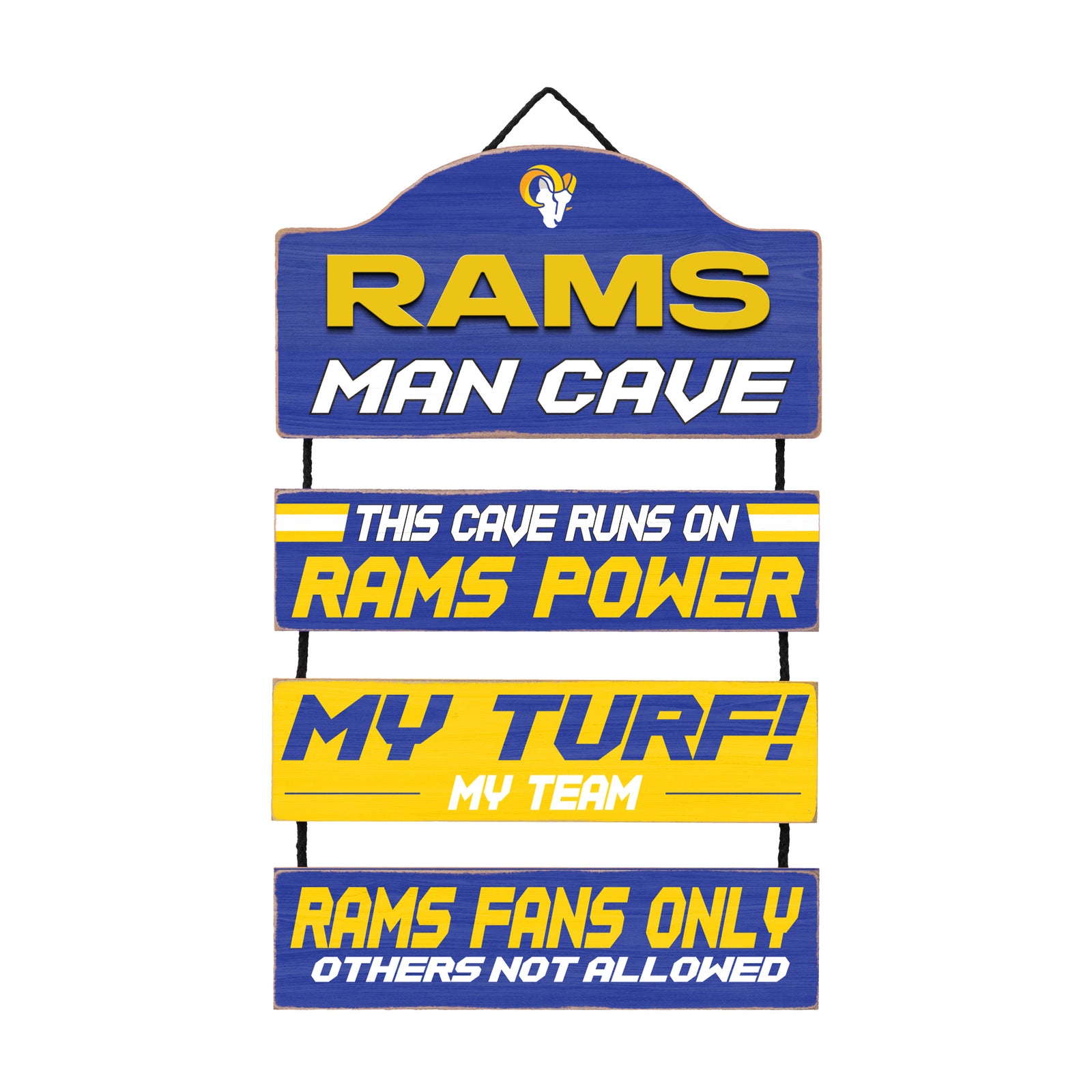 Los Angeles Rams UK Man Cave Dangle Sign - UKASSNI