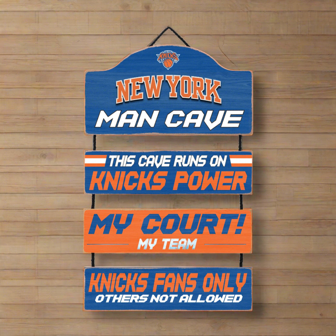 New York Knicks Man Cave Dangle Sign - UKASSNI