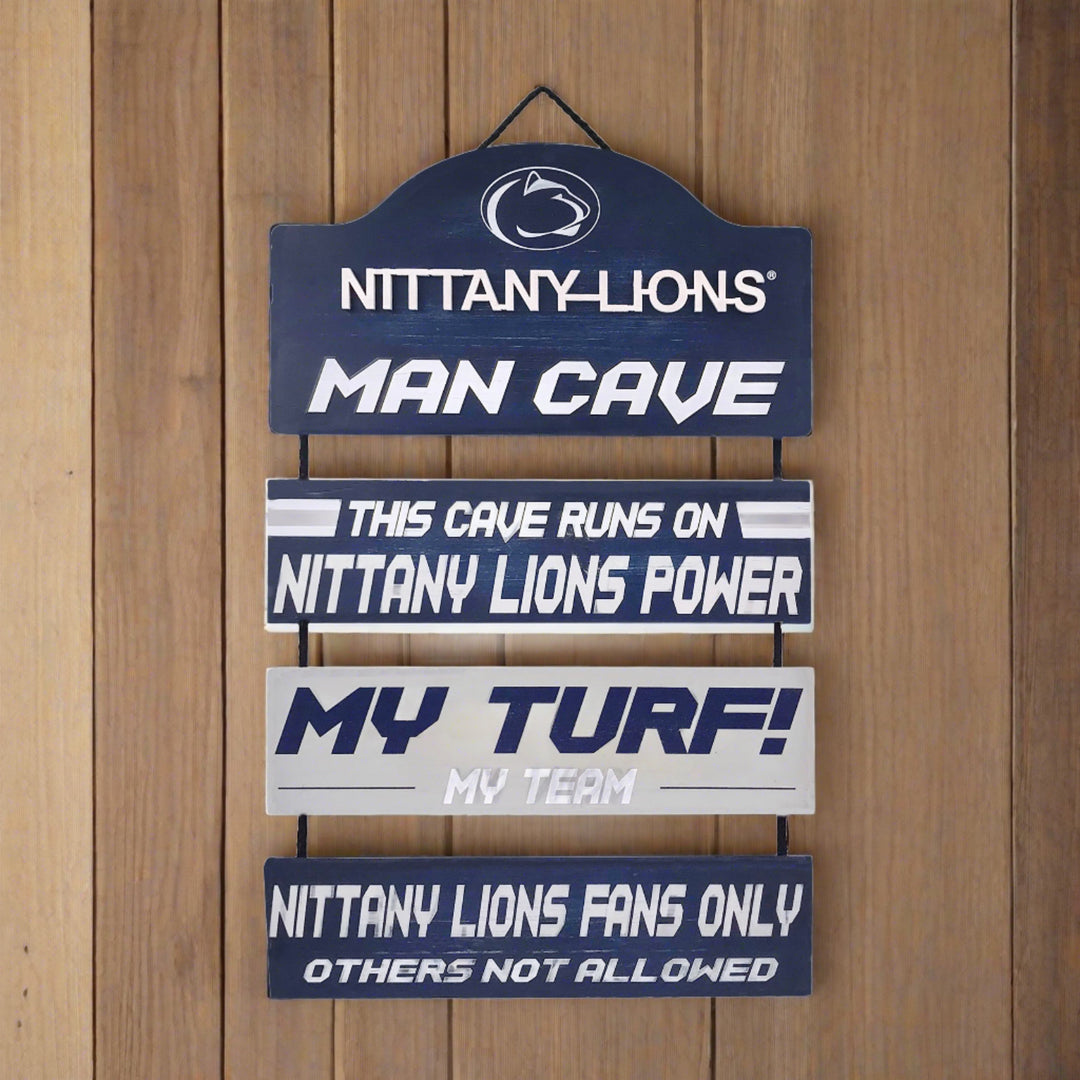 Penn State Nittany Lions UK Man Cave Dangle Sign - UKASSNI