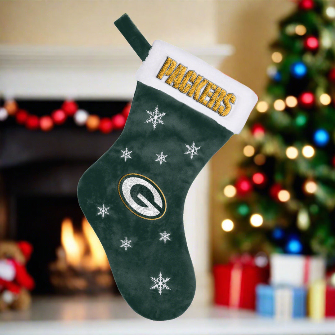 Green Bay Packers UK Embroidered Stocking - UKASSNI