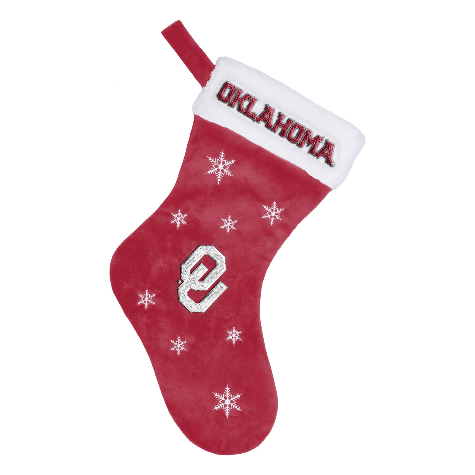 Oklahoma Sooners NCAA Christman Embroidered Stocking (UK Stock) - UKASSNI