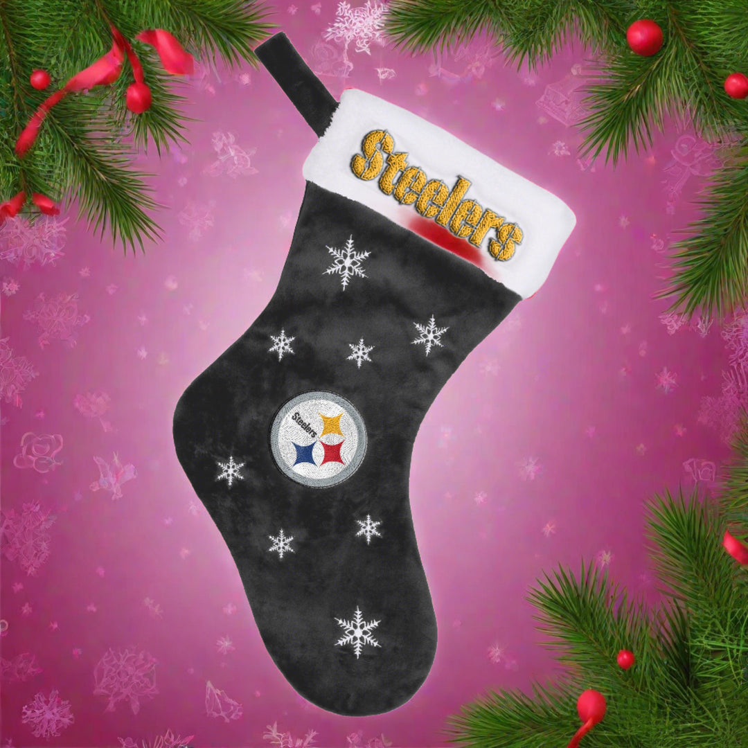 Pittsburgh Steelers UK Embroidered Stocking - UKASSNI
