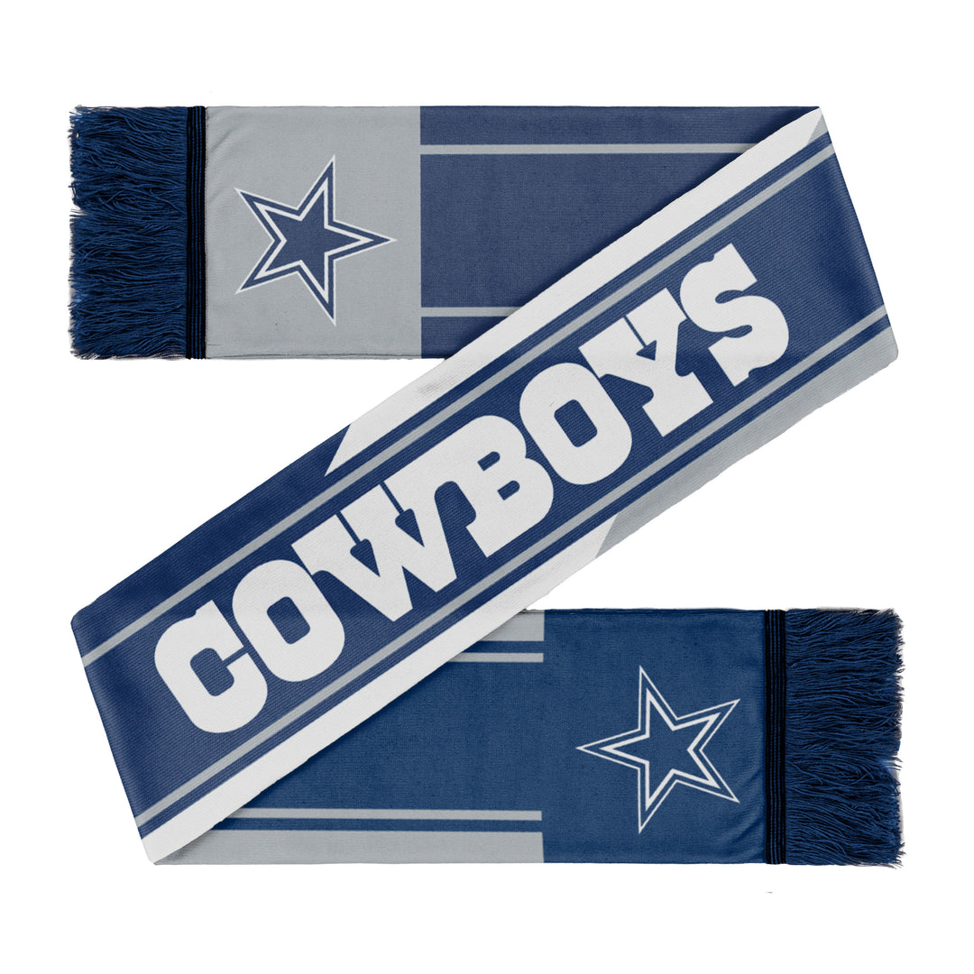 Dallas Cowboys Colorwave Wordmark Scarf - UKASSNI