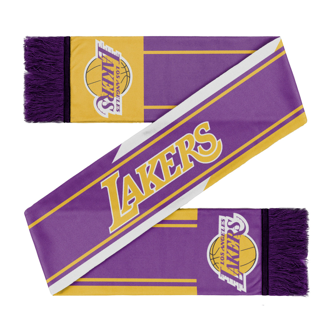 Los Angeles Lakers Colorwave Wordmark Scarf - UKASSNI