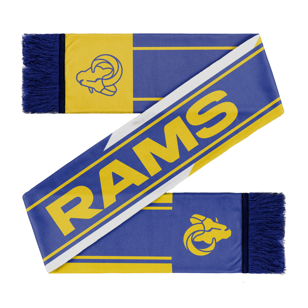 Los Angeles Rams Colorwave Wordmark Scarf - UKASSNI