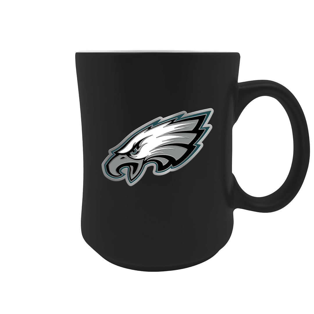 Philadelphia Eagles 19oz. Starter Mug - Metal Emblem Logo - UKASSNI