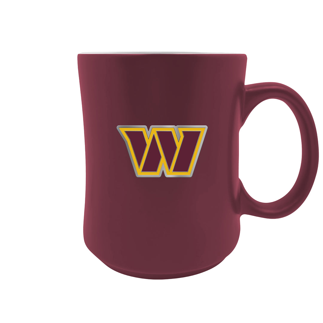 Washington Commanders 19oz. Starter Mug - Metal Emblem Logo - UKASSNI