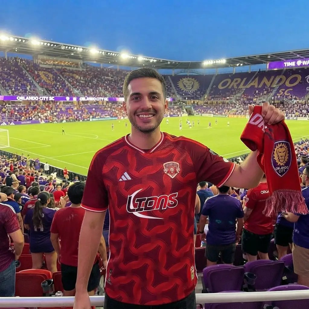 Orlando City SC Jersey – MLS adidas Archive Authentic – Red (USA Sourced) by Adidas