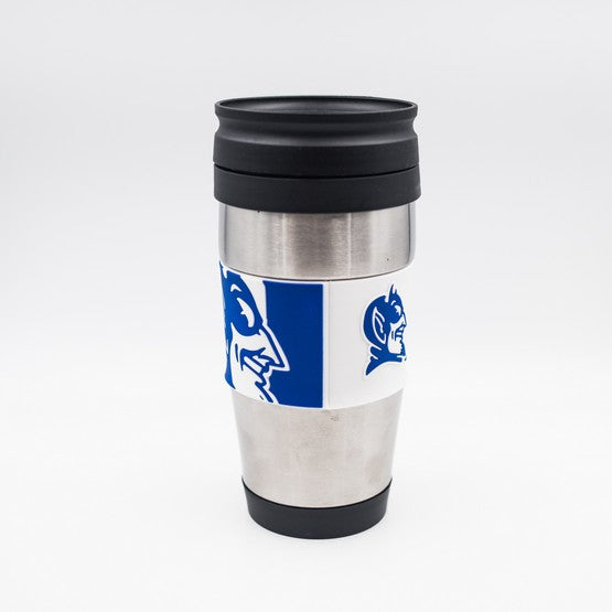 Duke Blue Devils 15oz PVC Wrap Travel Mug - UKASSNI