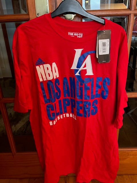 LA Clippers NBA UK Adidas T-Shirt - UKASSNI