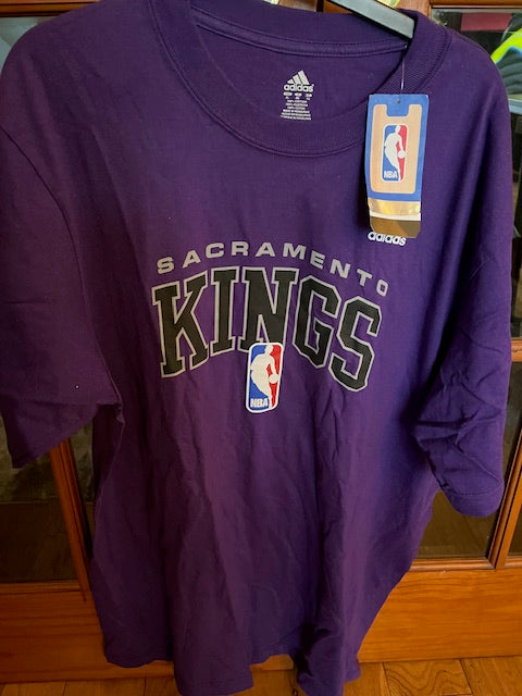 Sacramento Kings NBA UK Adidas T-Shirt - UKASSNI