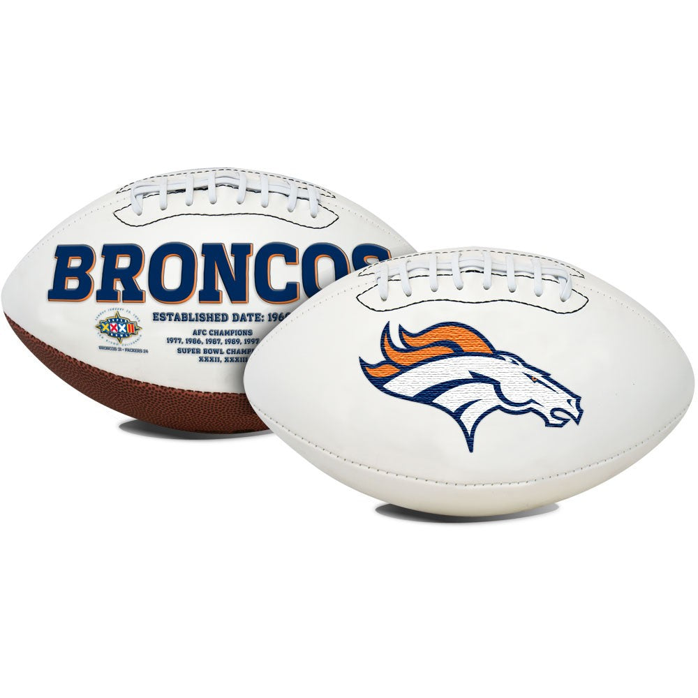 Denver Broncos Signature Series Football - UKASSNI