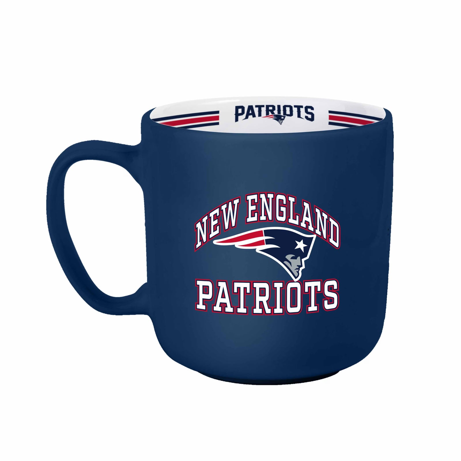 New England Patriots UK 15oz. Stripe Mug (UK Stock) - UKASSNI