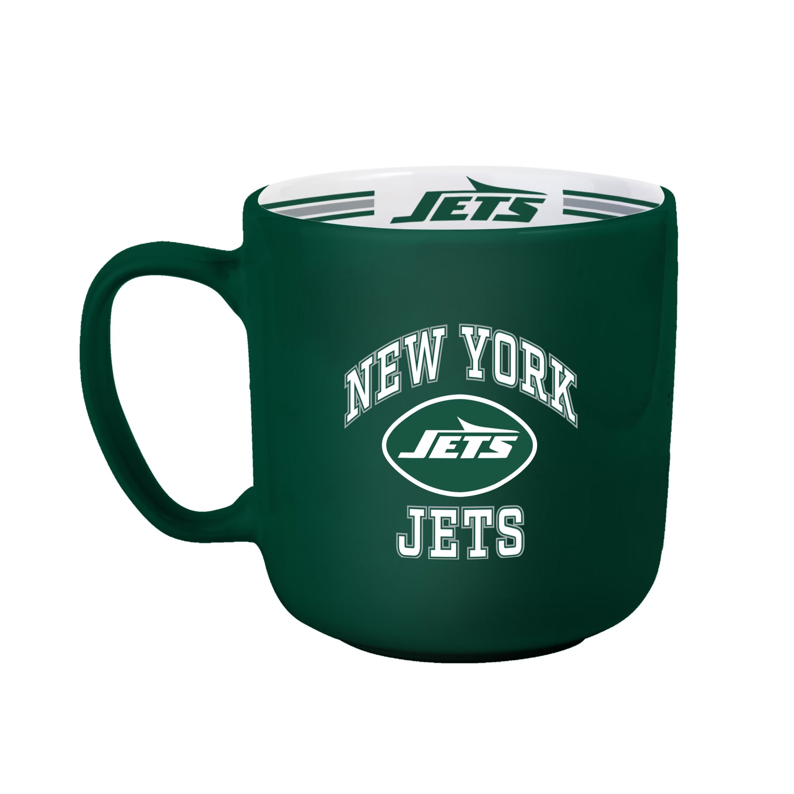 New York Jets UK 15oz. Stripe Mug (UK Stock) - UKASSNI
