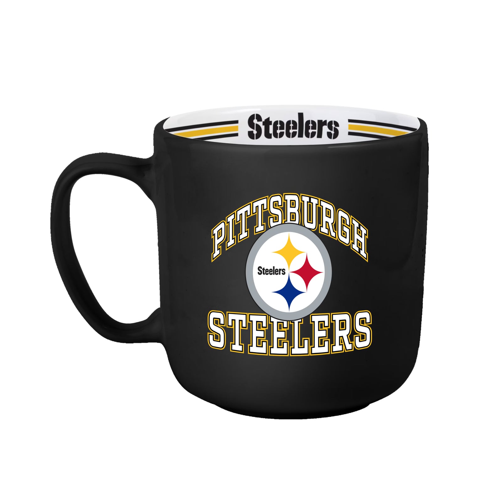 Pittsburgh Steelers NFL 15oz Stripe Mug – (UK Stock) - UKASSNI