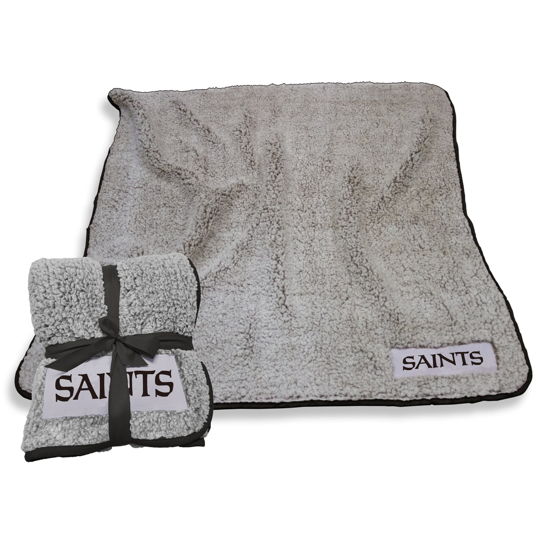 New Orleans Saints 50" x 60" Frosty Fleece Throw Blanket - UKASSNI