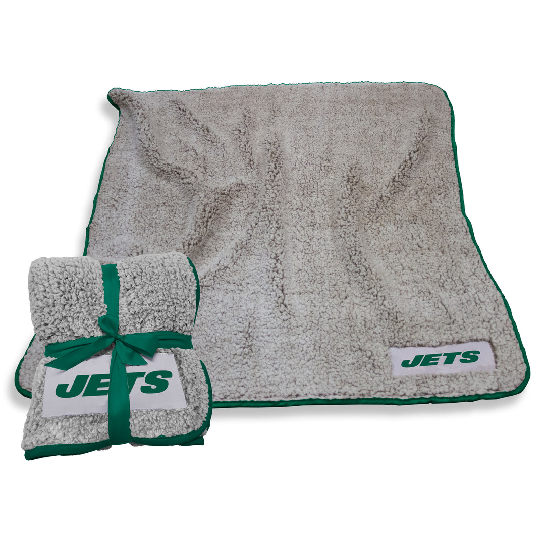 New York Jets 50" x 60" Frosty Fleece Throw Blanket - UKASSNI