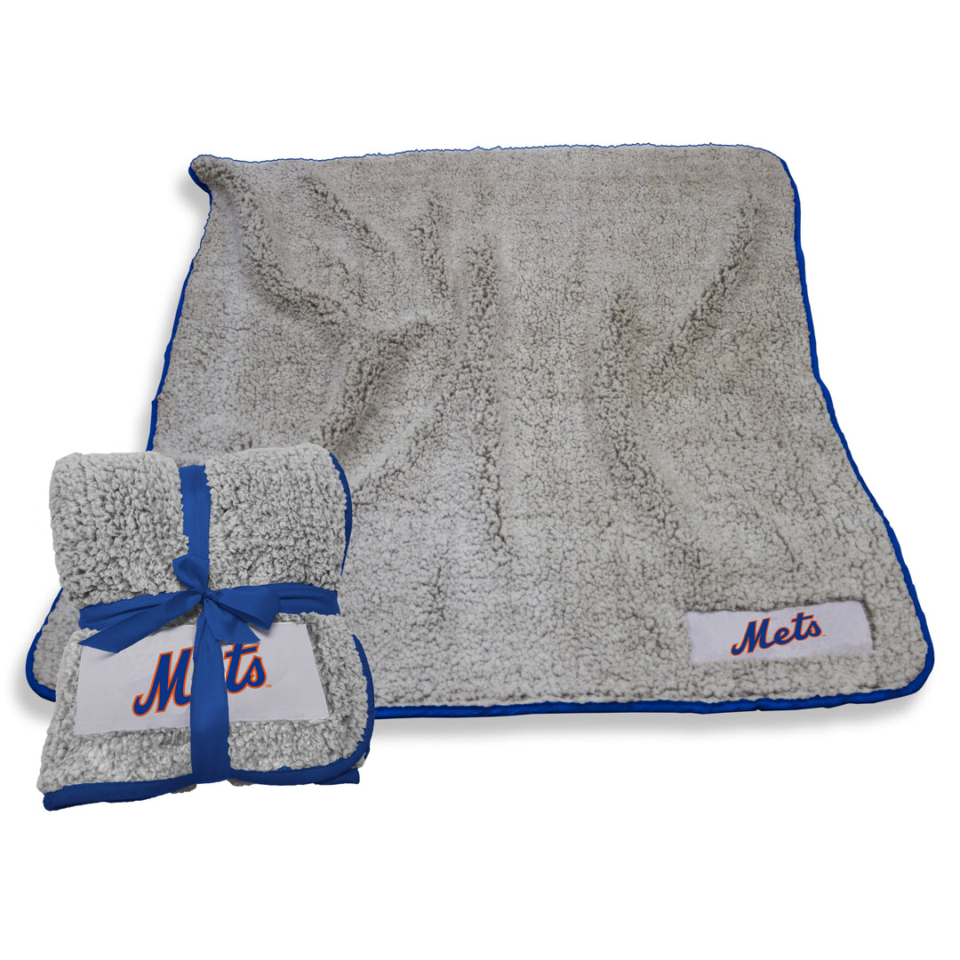 New York Mets 50" x 60" Frosty Fleece Throw Blanket - UKASSNI