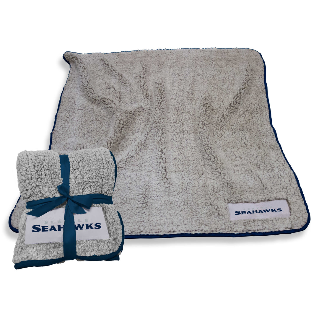 Seattle Seahawks 50" x 60" Frosty Fleece Throw Blanket - UKASSNI