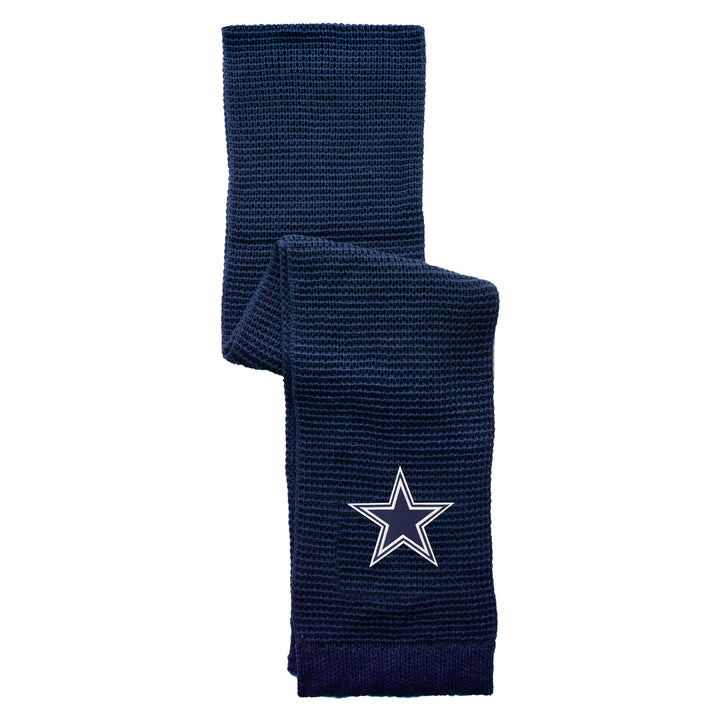 Dallas Cowboys NFL Embroidered Logo Waffle Scarf (UK Stock) - UKASSNI