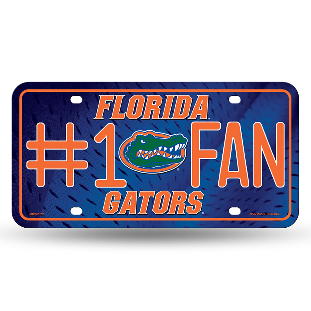 Florida Gators Rico Tag NCAA #1 Fan License Plate (UK Stock) - UKASSNI