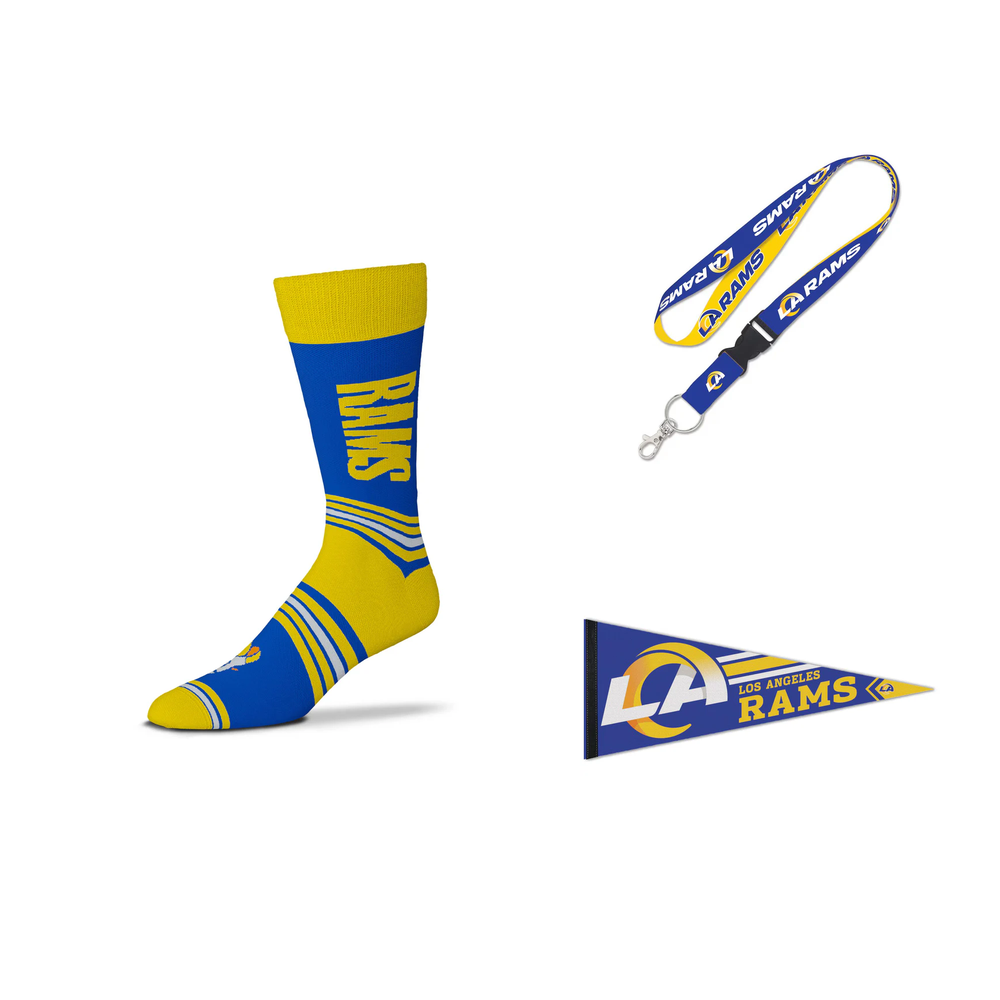 Los Angeles Rams NFL Accessories Bundle (UK Stock) - UKASSNI