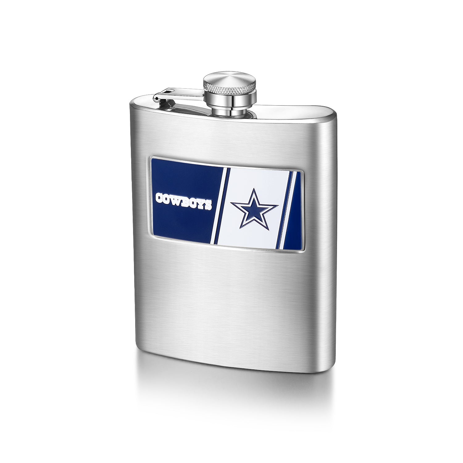 Dallas Cowboys NFL UK Stainless Steel Hip Flask (UK Stock) - UKASSNI
