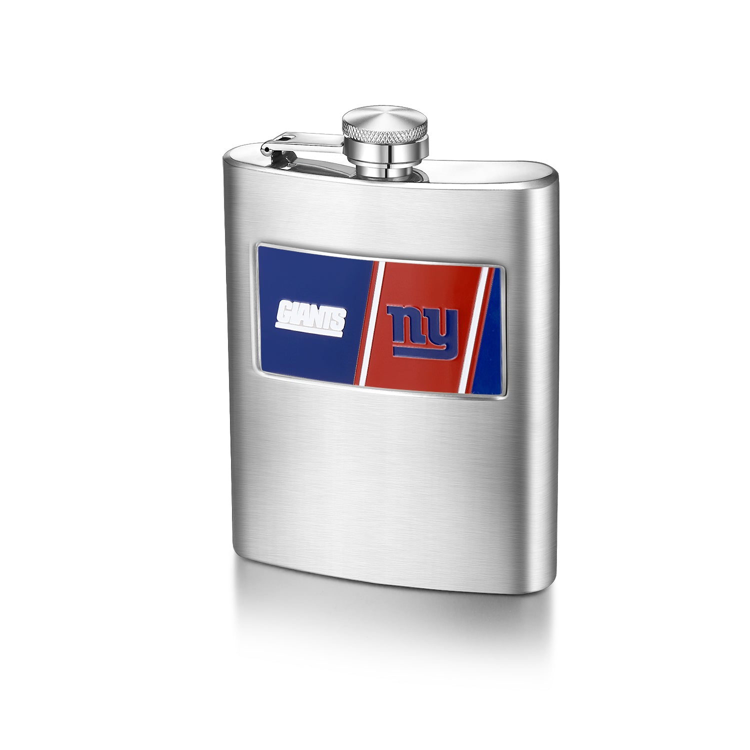 New York Giants NFL UK Stainless Steel Hip Flask (UK Stock) - UKASSNI