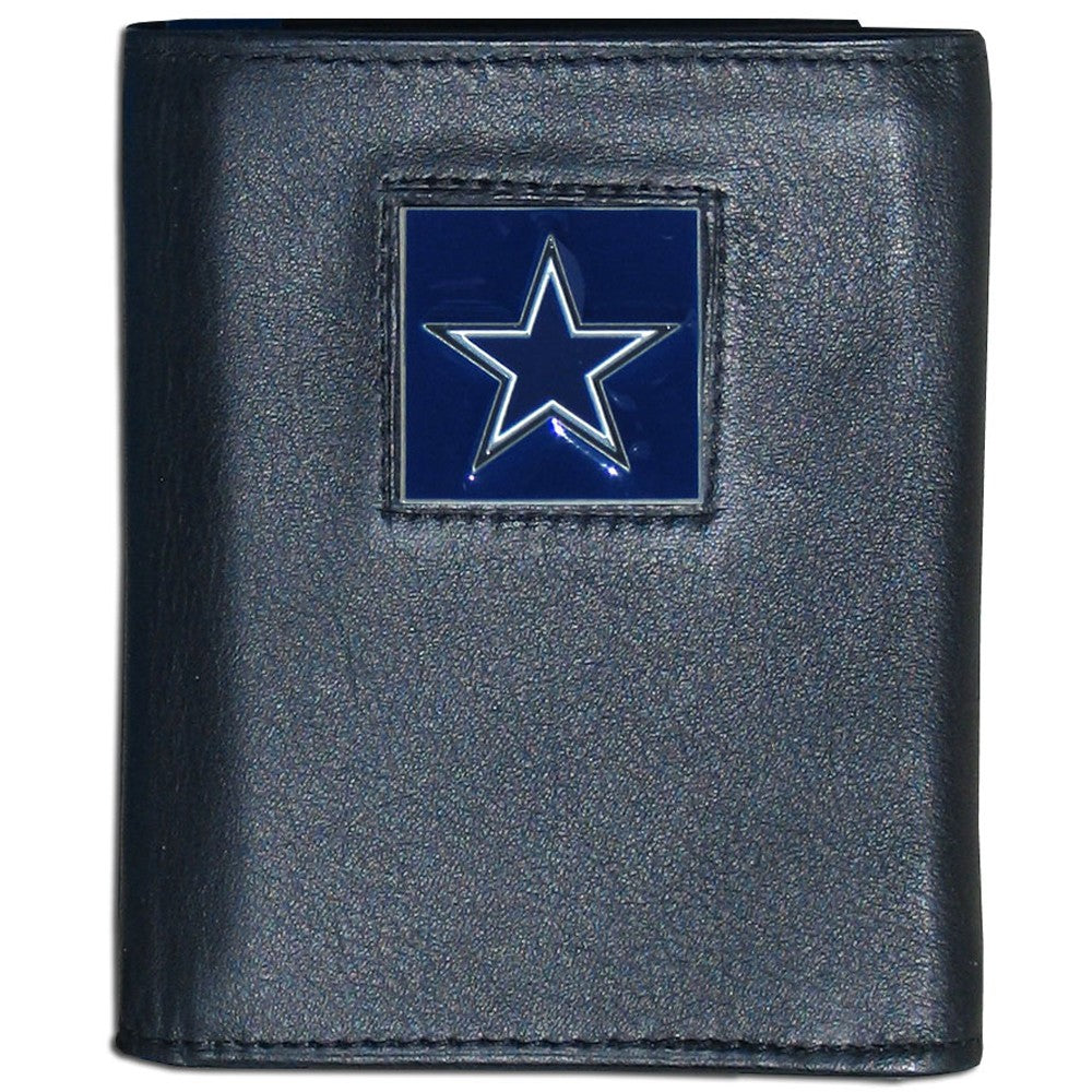 Dallas Cowboys FineGrain Leather Wallet - UKASSNI