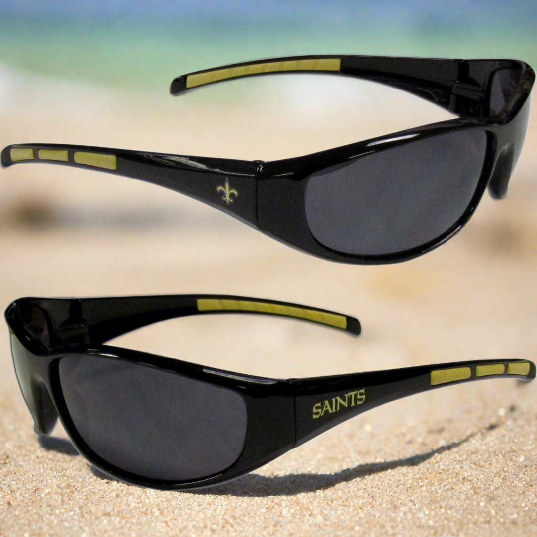 New Orleans Saints Wrap Sunglasses - UKASSNI