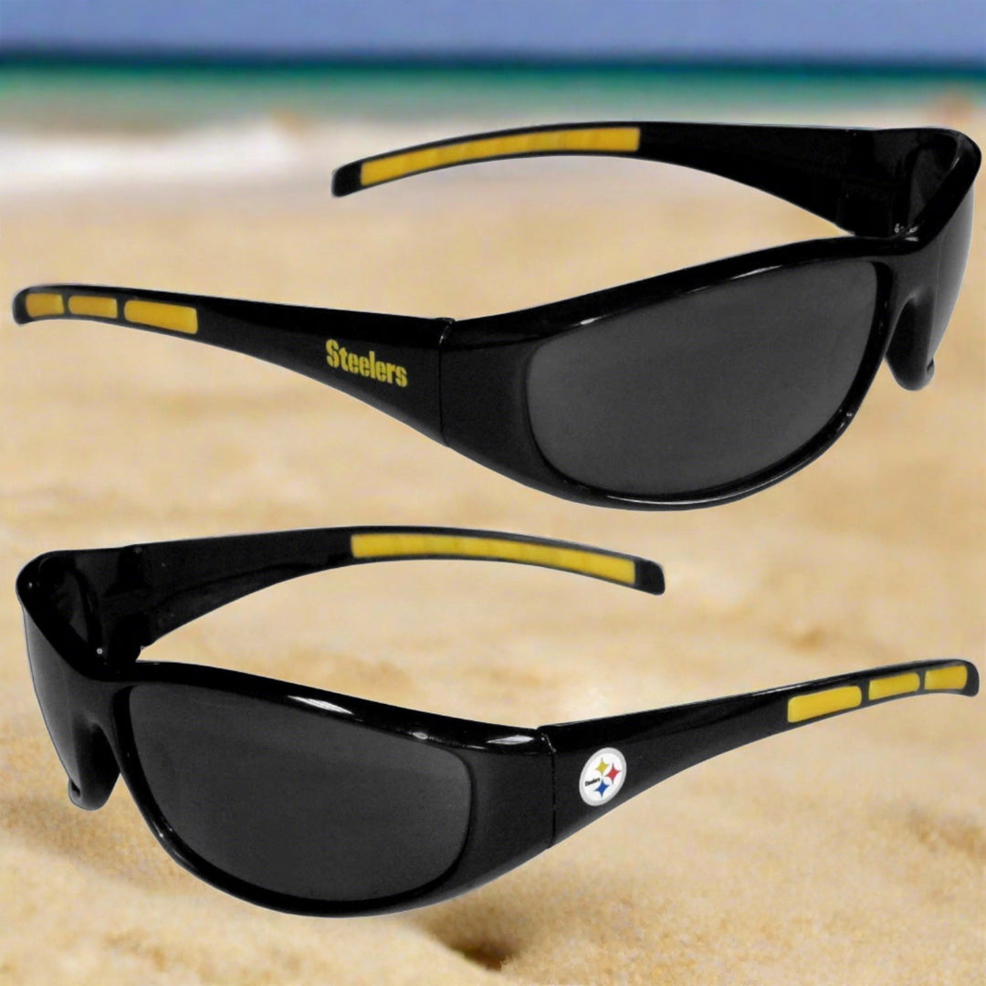 Pittsburgh Steelers Wrap Sunglasses - UKASSNI
