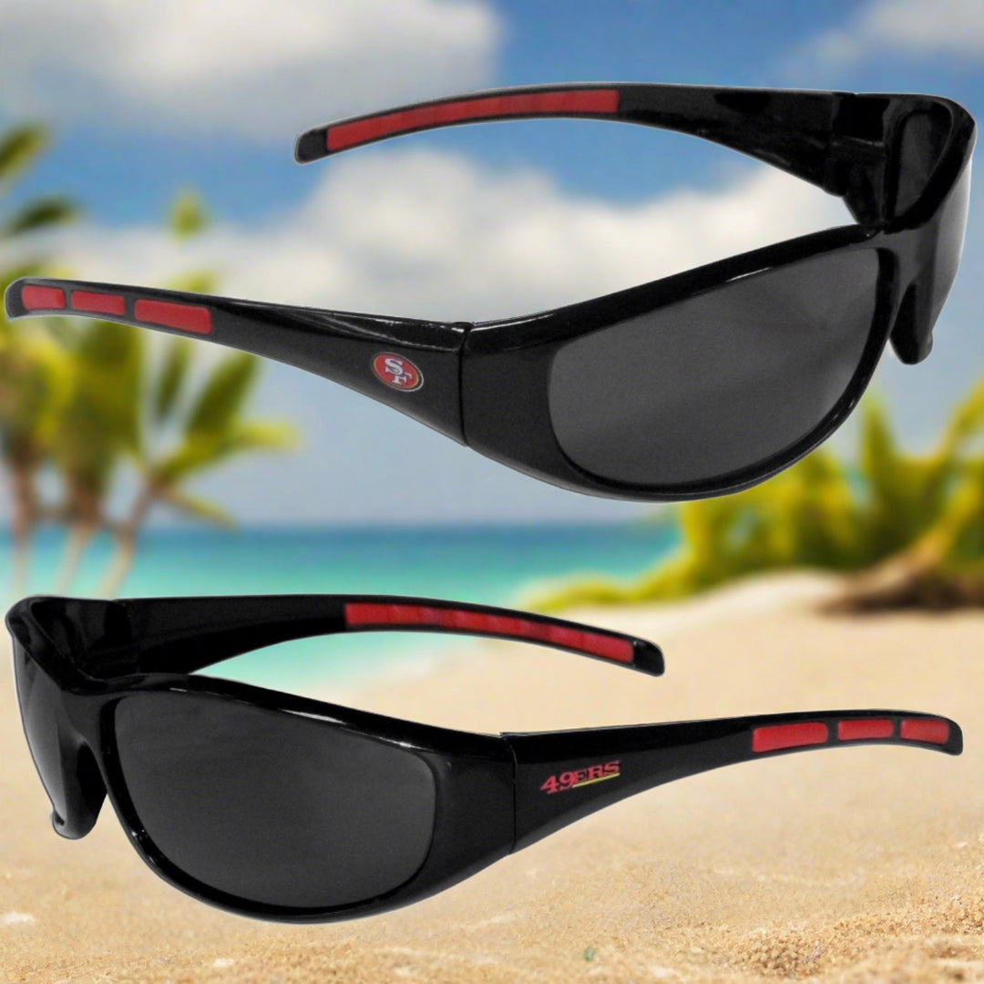 San Francisco 49ers Wrap Sunglasses - UKASSNI