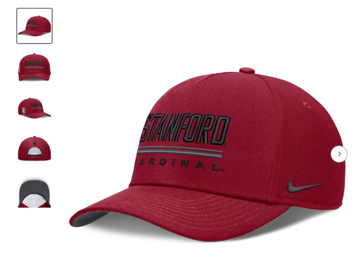 Stanford Cardinal Nike 2026 Sideline Dri-FIT Rise Adjustable Hat - NCAA – Cardinal (USA Sourced)