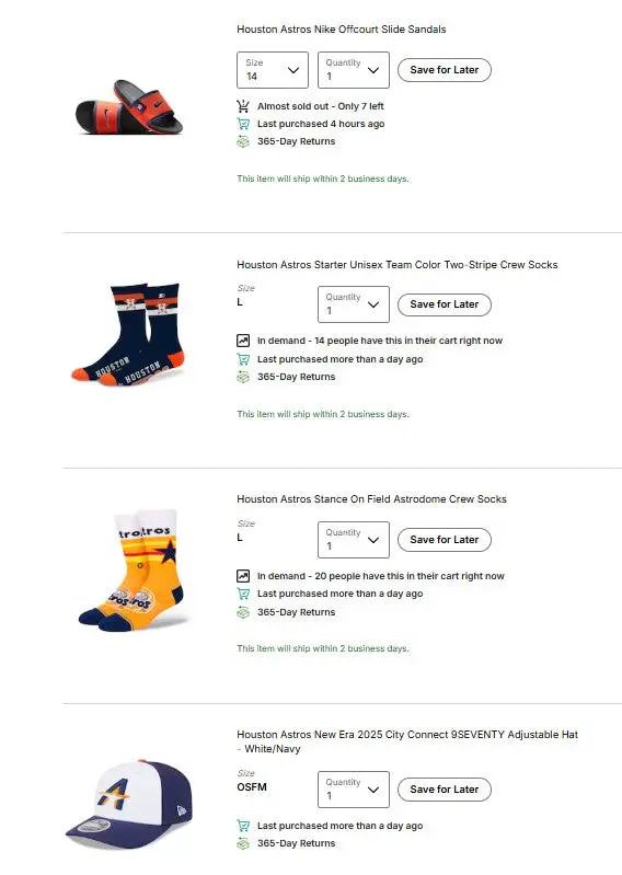 US Sports Merchandise 2026-083 by UK American Sports Store