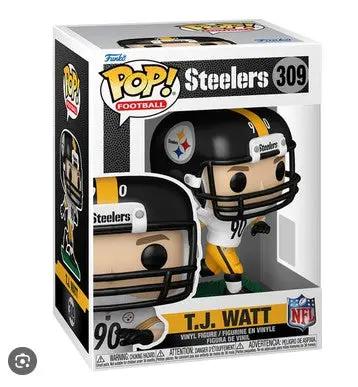 Pittsburgh Steelers NFL Figure – T.J. Watt Funko Pop! – Black (UK Ready) by Funko