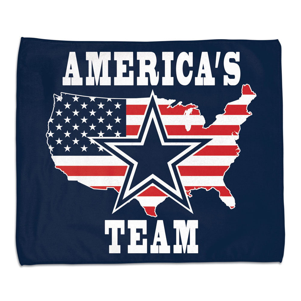 Dallas Cowboys UK Wincraft 15" x 18" Rally Towels (UK Stock) - UKASSNI
