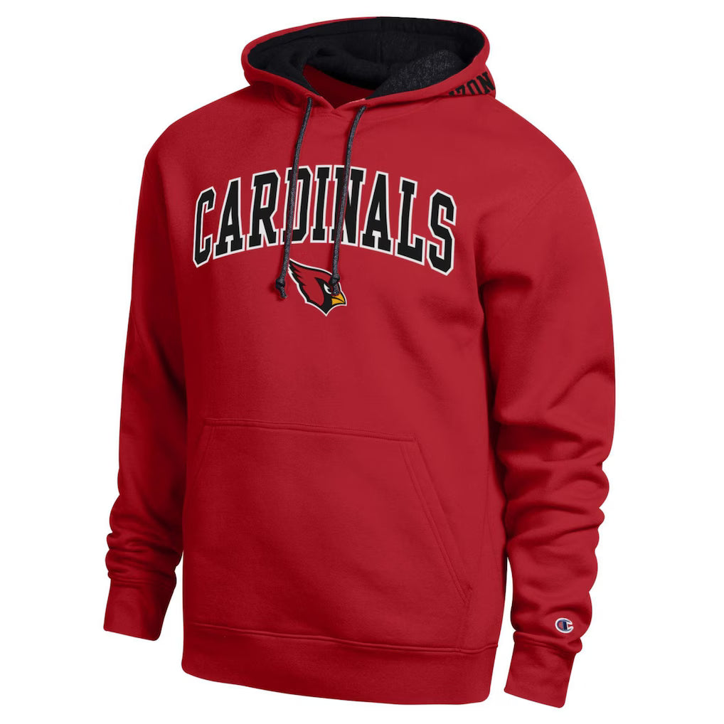 Arizona Cardinals Hoodie – NFL Champion Contrast – Cardinal/Black (USA Sourced)
