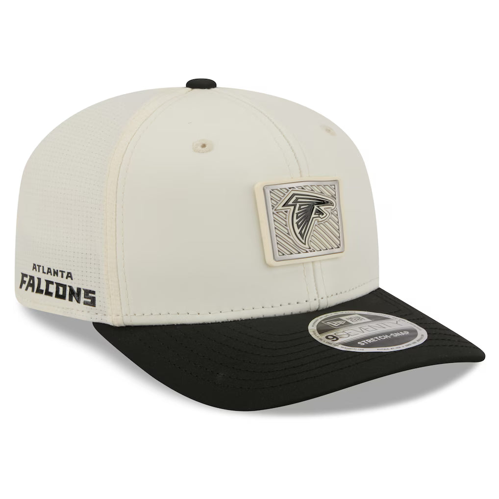 Atlanta Falcons New Era 2026 NFL Training Camp 9SEVENTY Adjustable Hat - Cream/Black (USA Stock)