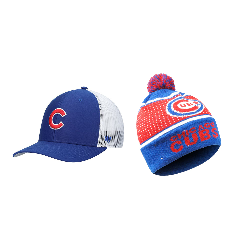 Chicago Cubs MLB Cap Bundle – One Size (UK Stock) - UKASSNI