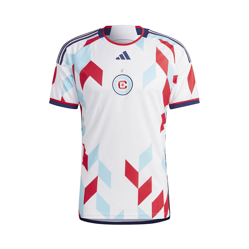 Chicago Fire MLS adidas 2024 A Kit For All Replica Jersey – White – 2XL (UK Stock) - UKASSNI