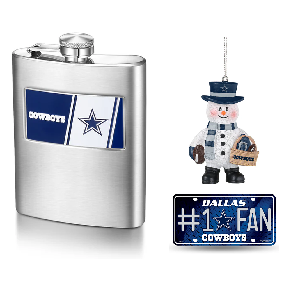 Dallas Cowboys NFL Fan Gift Bundle – One Size (UK Stock) - UKASSNI