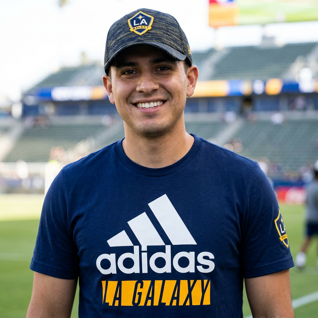 LA Galaxy T-Shirt – MLS Bundle – Navy (UK Ready)