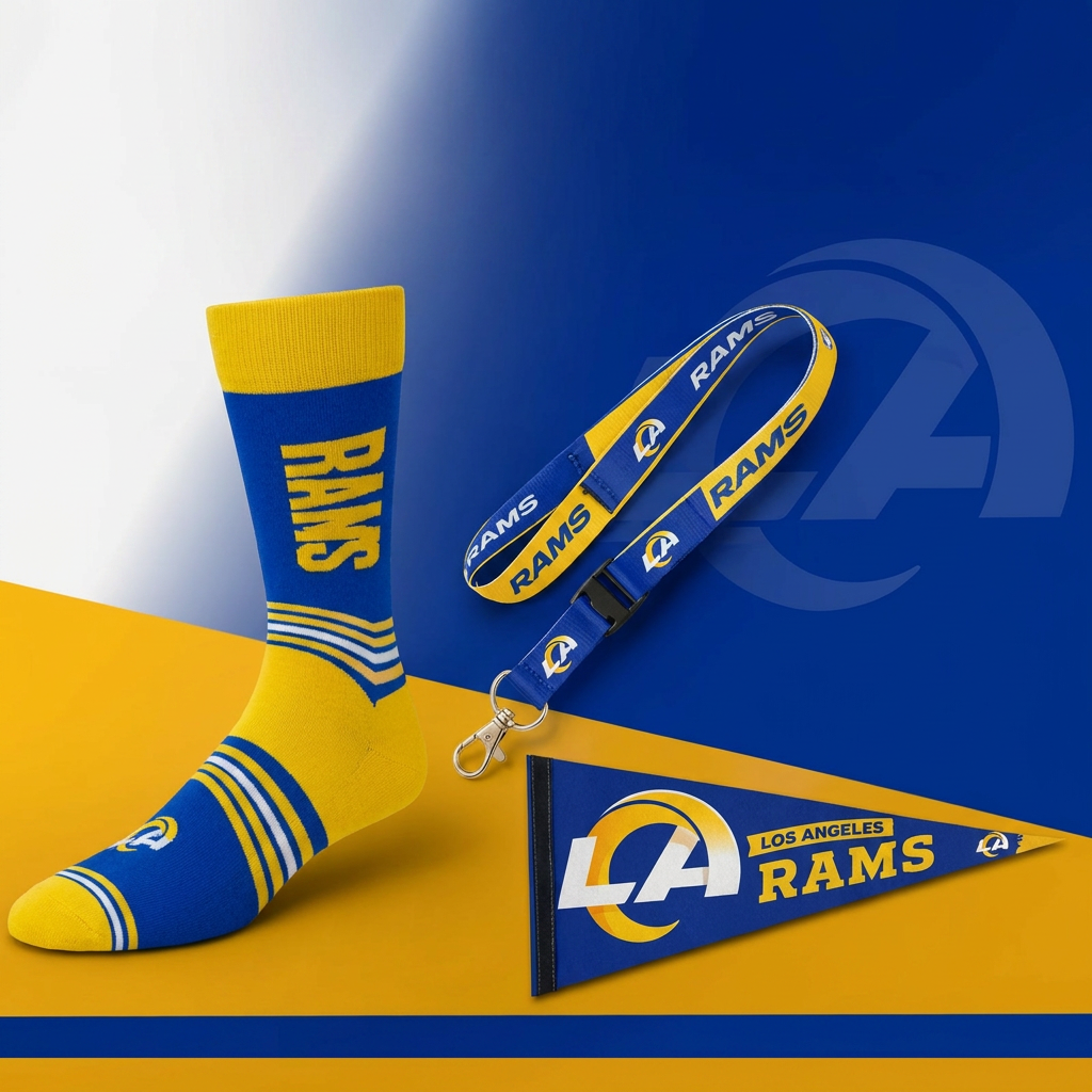 Los Angeles Rams Accessories Bundle – NFL – (UK Ready)