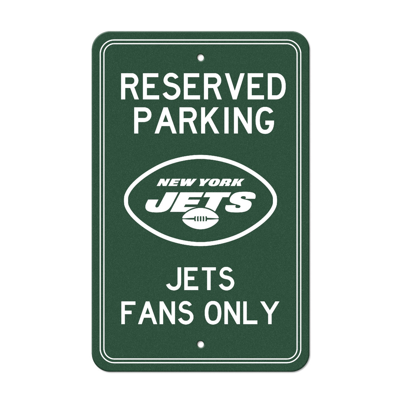 New York Jets NFL Wincraft Reserved Parking Sign – (UK Stock) - UKASSNI