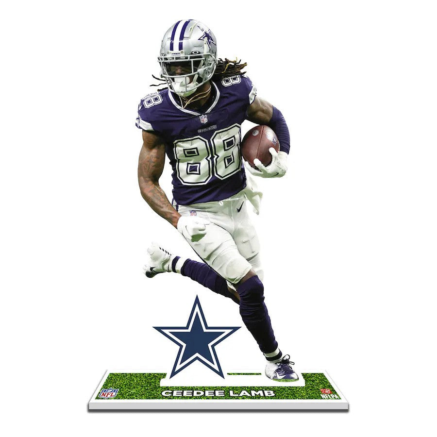 CeeDee Lamb Dallas Cowboys 12'' Player Standee Desktop Display - UKASSNI