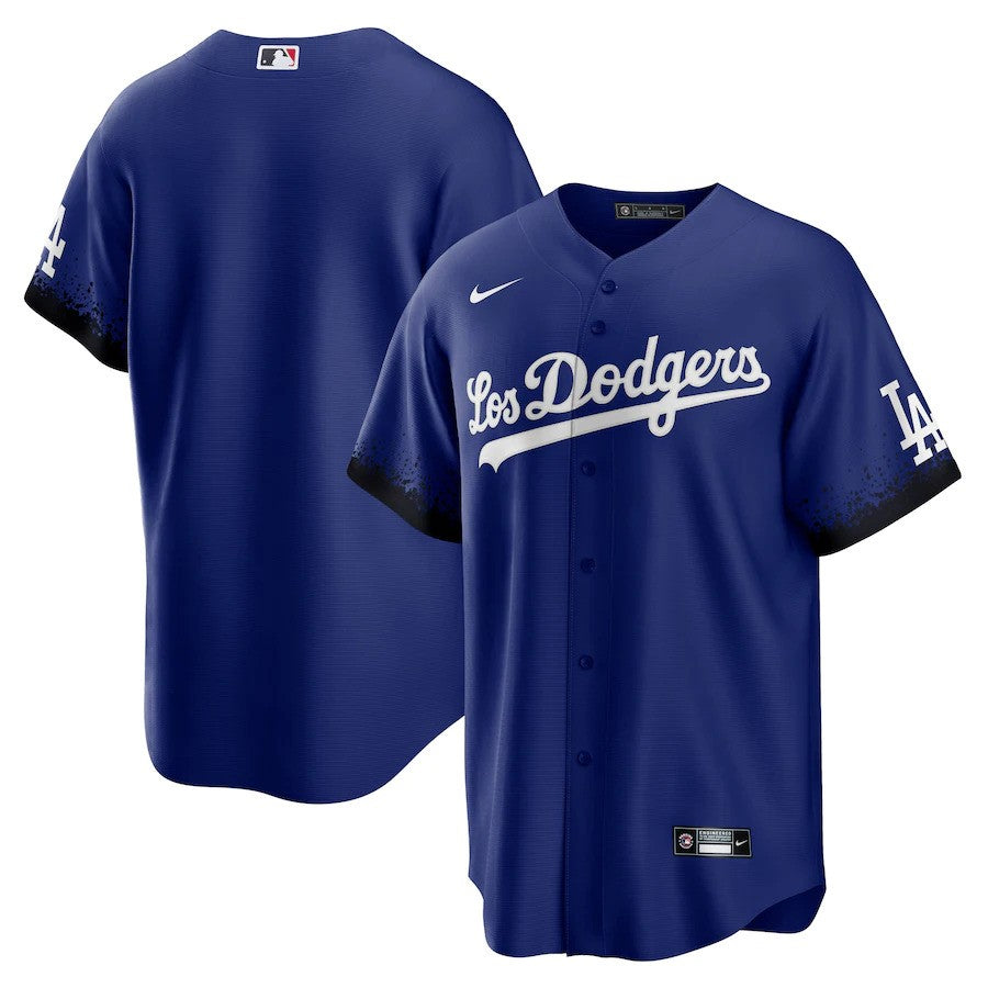 Los Angeles Dodgers Nike City Connect Replica Jersey - Royal - UKASSNI
