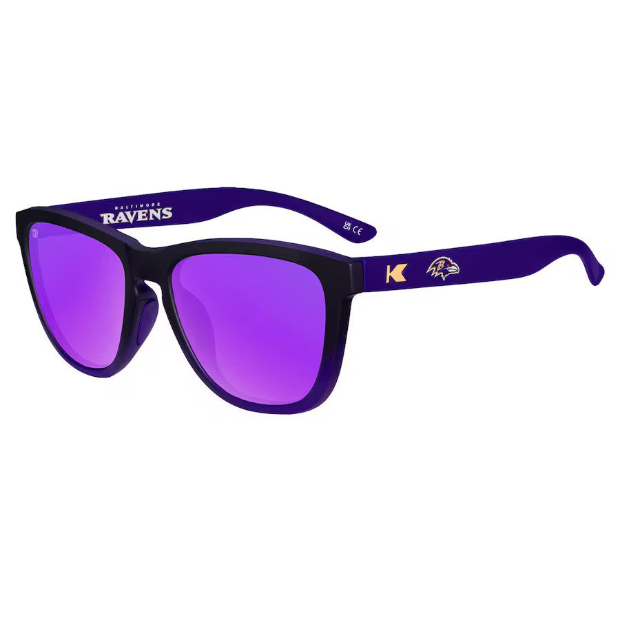 Baltimore Ravens Knockaround Premiums Sport Sunglasses - UKASSNI