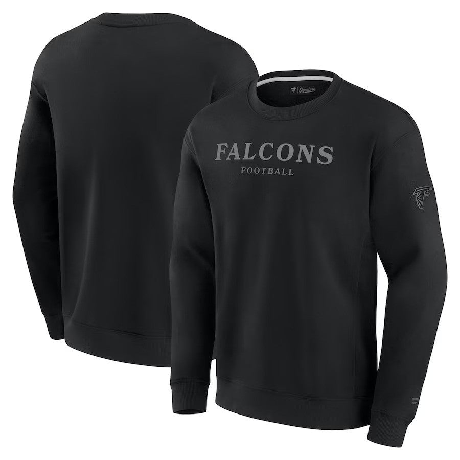 Atlanta Falcons Fanatics Unisex Elements Unlimited Fleece Pullover Sweatshirt - Black - UKASSNI